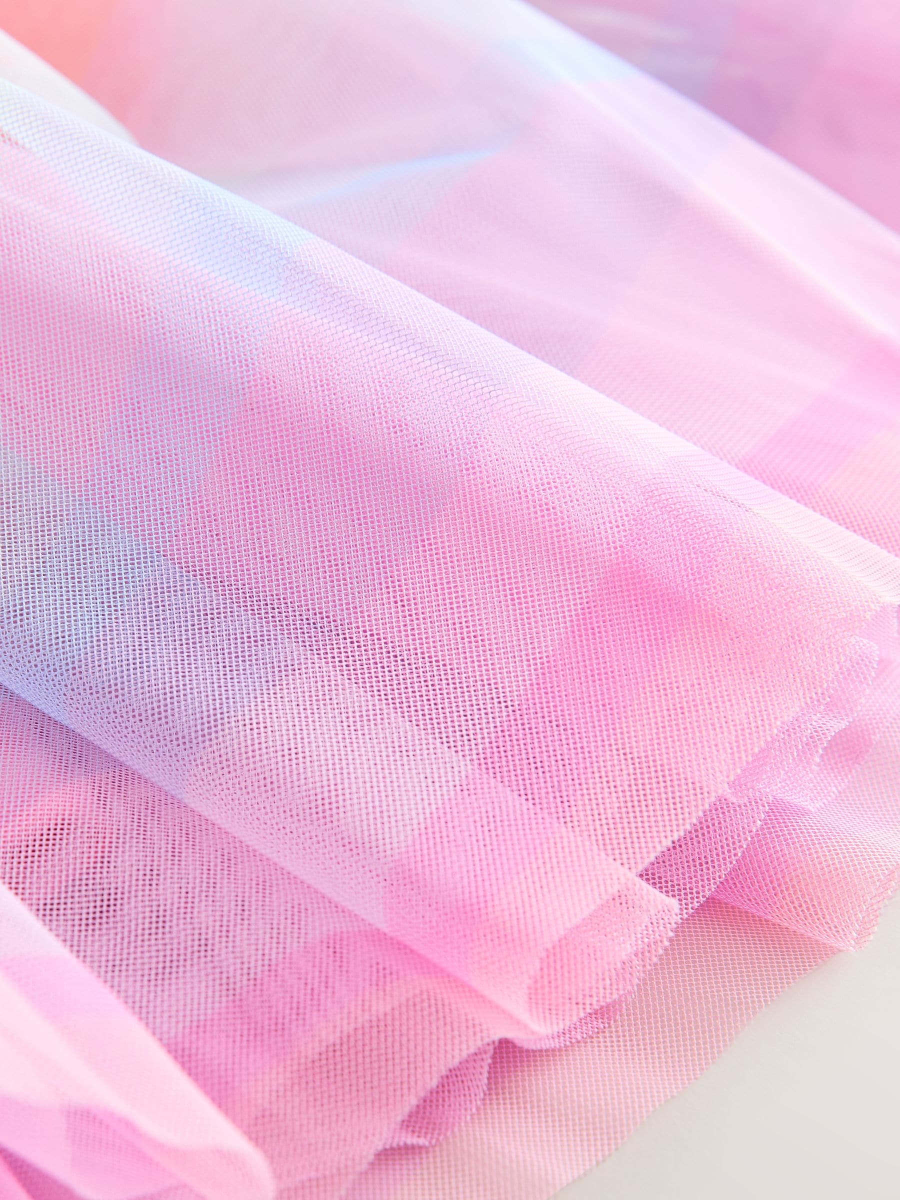 Regenboog/roze - Set van top en tutu-rok (3mnd-7jr)
