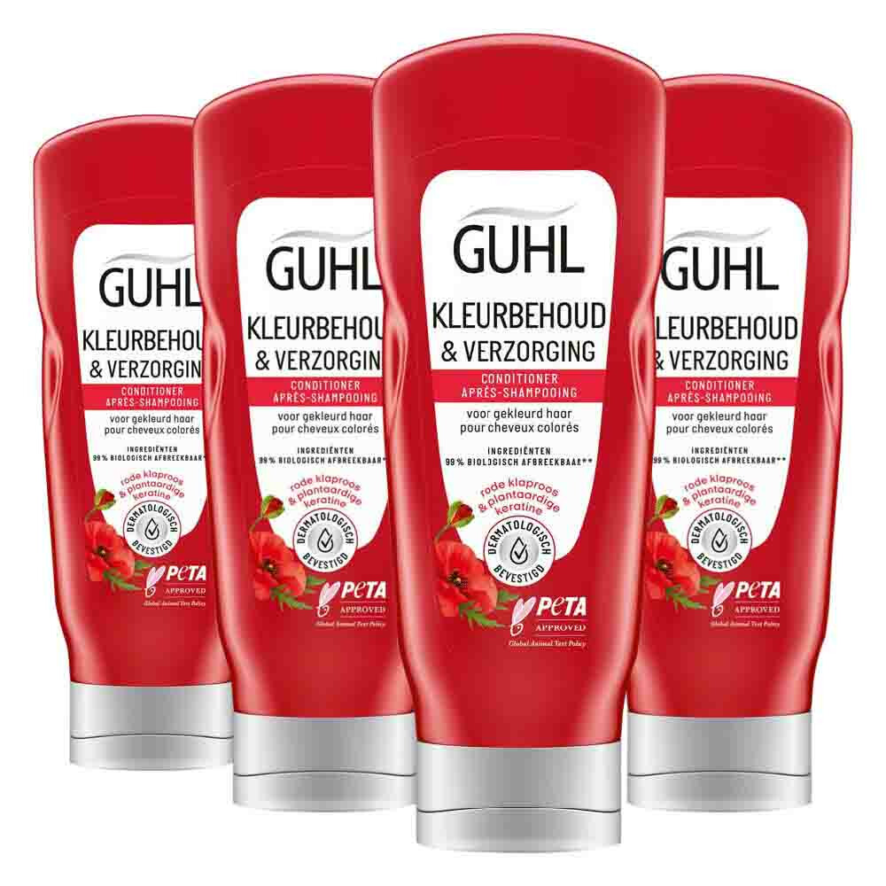 4x Guhl Conditioner Kleurbehoud & Verzorging200 ml
