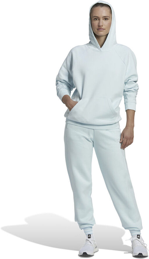 adidas ALL SZN Fleece Boyfriend hættetrøje Blå
