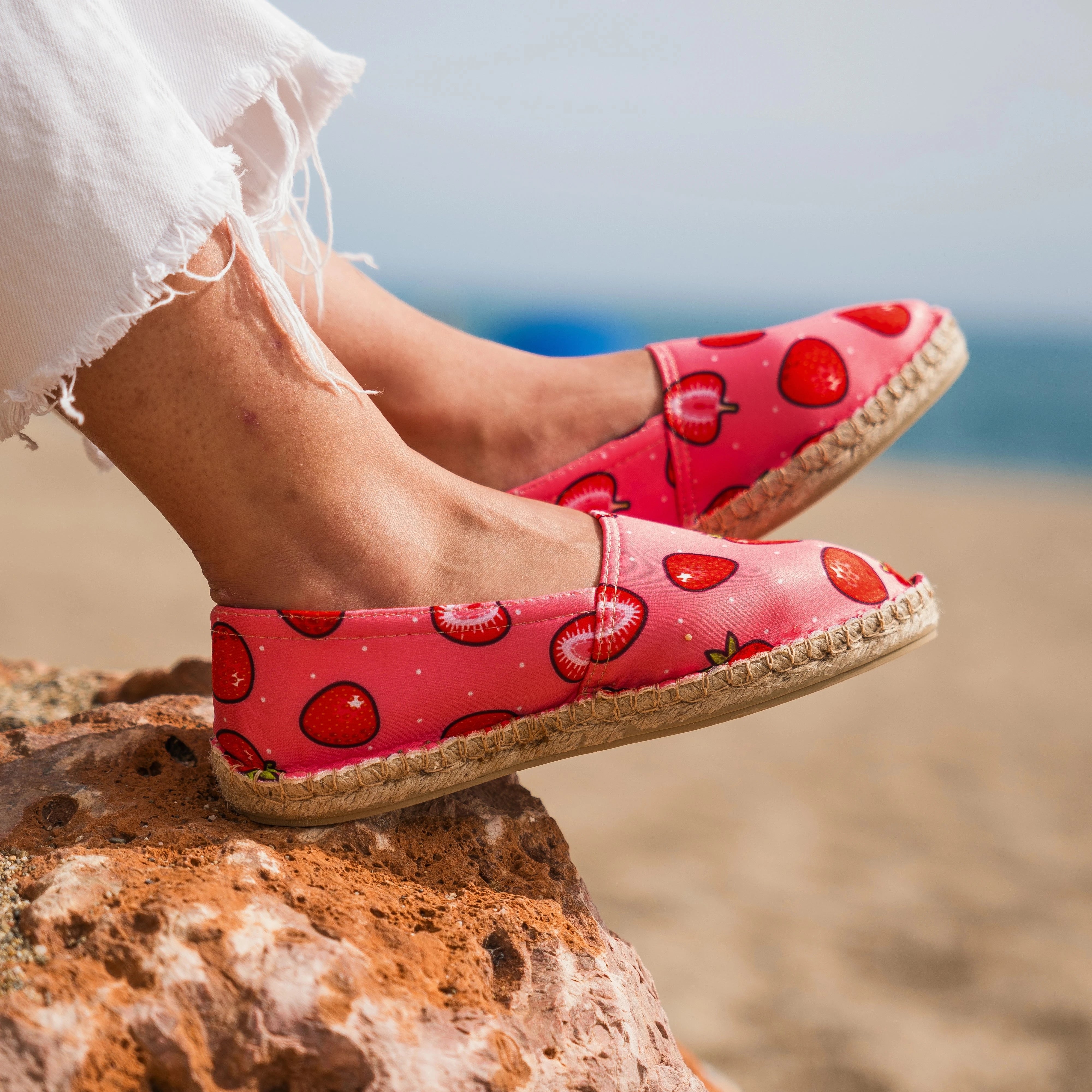 Espadrille Fraise