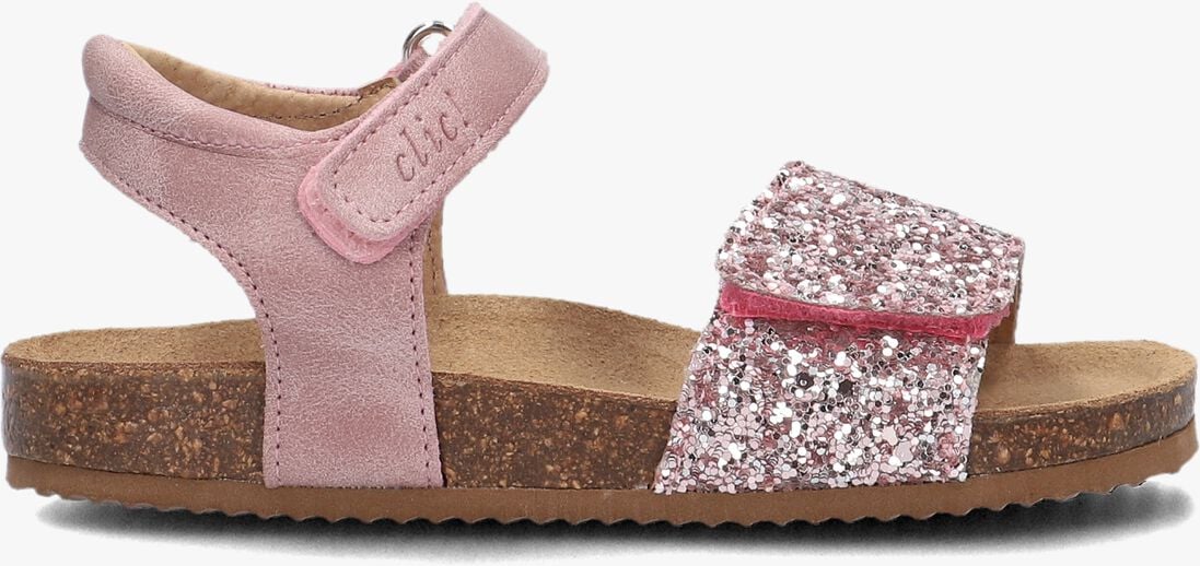 CLIC! roze clic! sandalen cl-grass