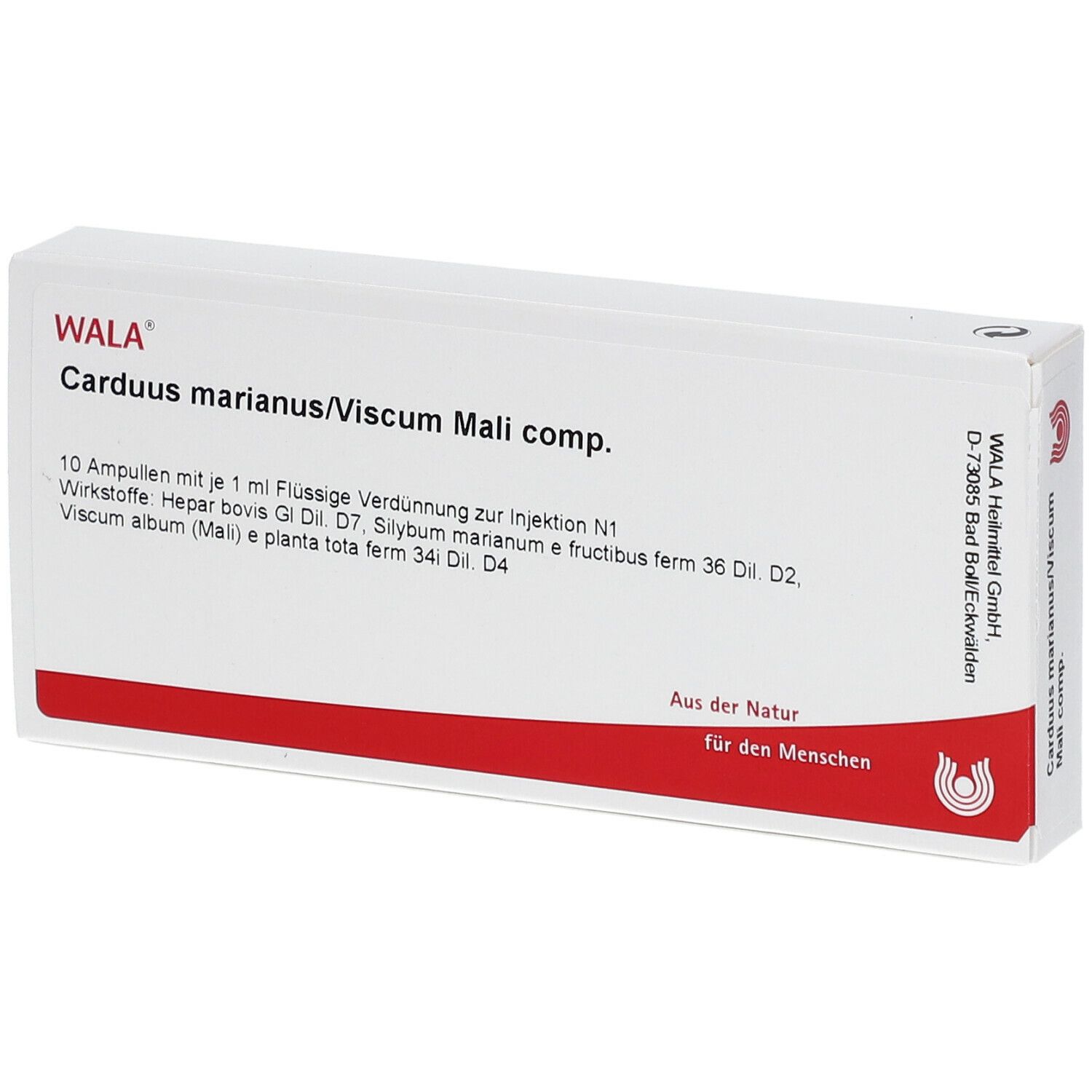 WALA® Carduus MARIANUS/ Viscum Mali Comp. Ampullen
