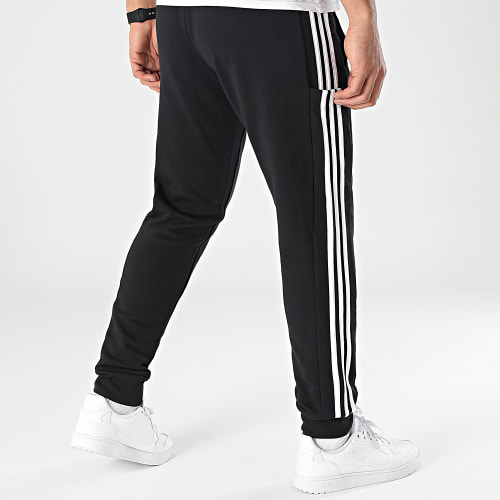 Pantalon Jogging A Bandes HA4337 Noir