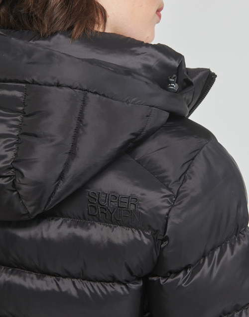 Superdry - HOODED FUJI PADDED JACKET - Noir