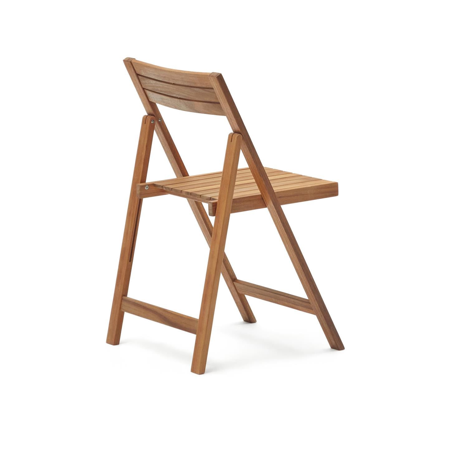 Kave Home Gartenklappstuhl SADIRAR 2er Set naturfarbig