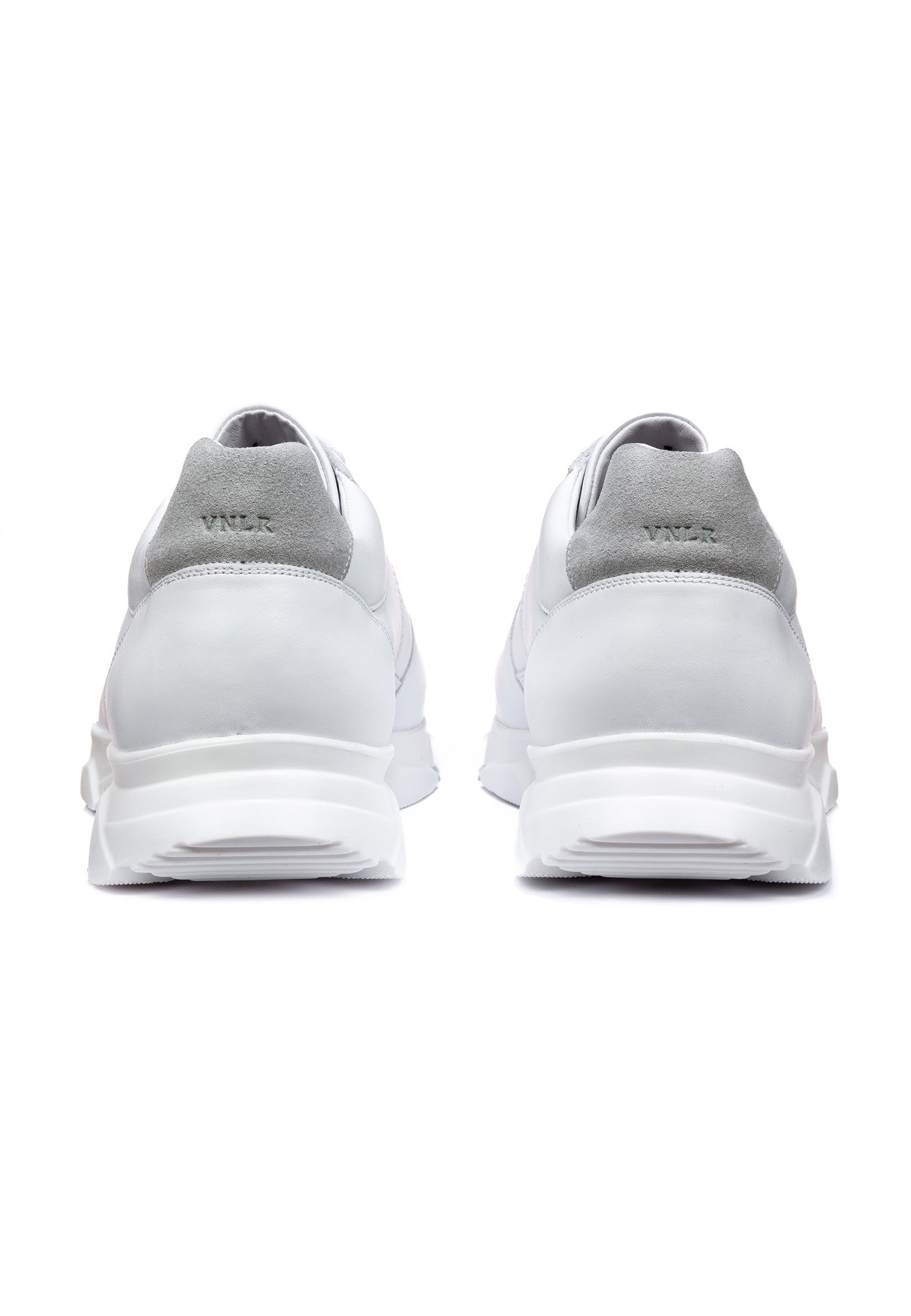 Wit gladleren Luca sneaker