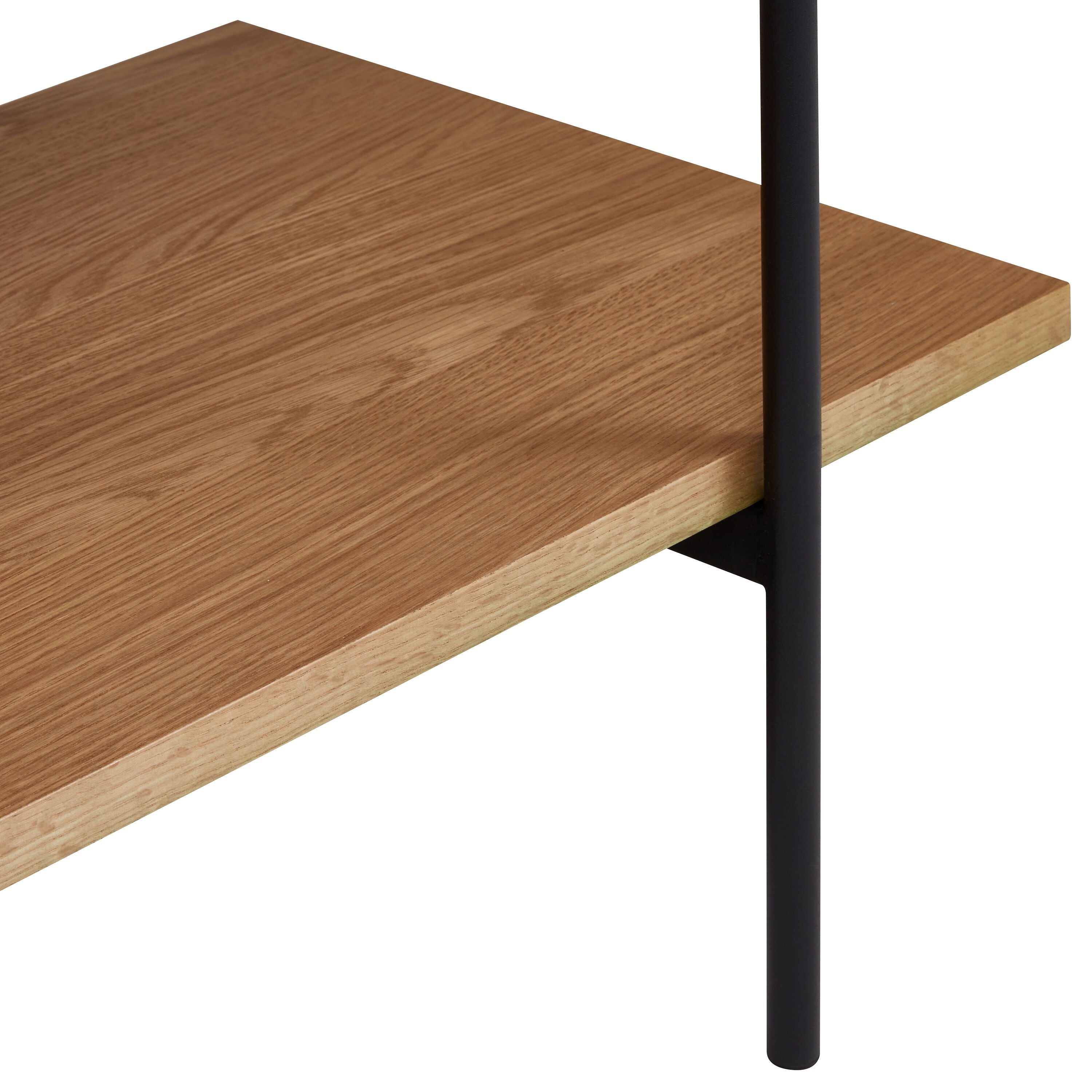 PRESTON Regal - Eiche furniert / B: 120.0 cm x T: 40.0 cm x H: 165.0 cm