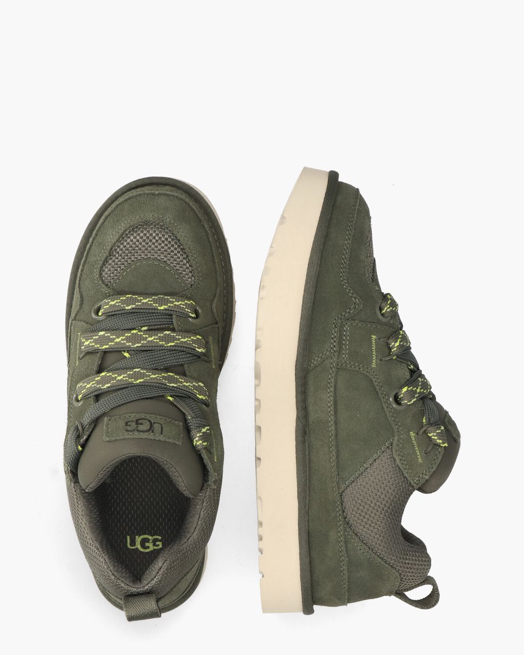UGG Lo Lowmel Sneaker Woodland Green Herensneakers
