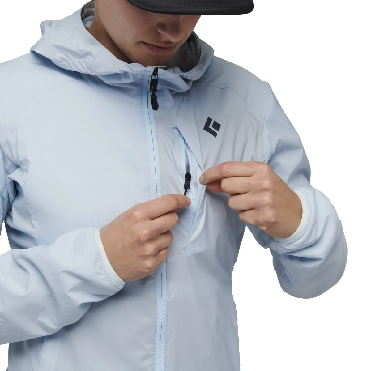 Black Diamond W Alpine Start Insulated Hoody Belay Blue