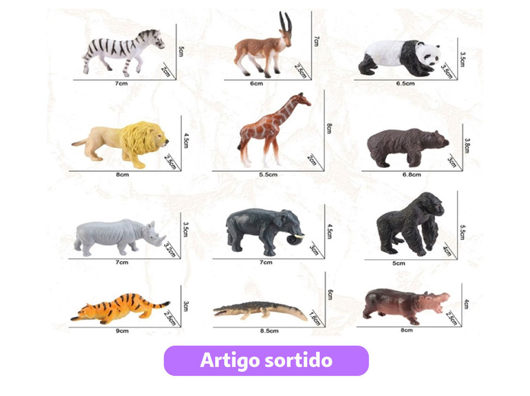 ANIMAIS SELVA KIDZUP MODELOS SORTIDOS