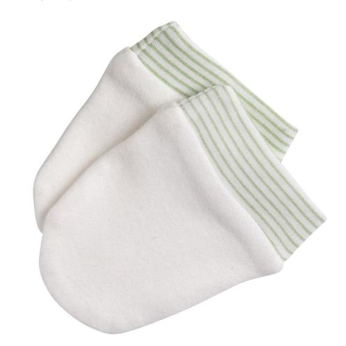 Bonnet et moufles Naissance verts BOTANICA - SAUTHON Baby déco
