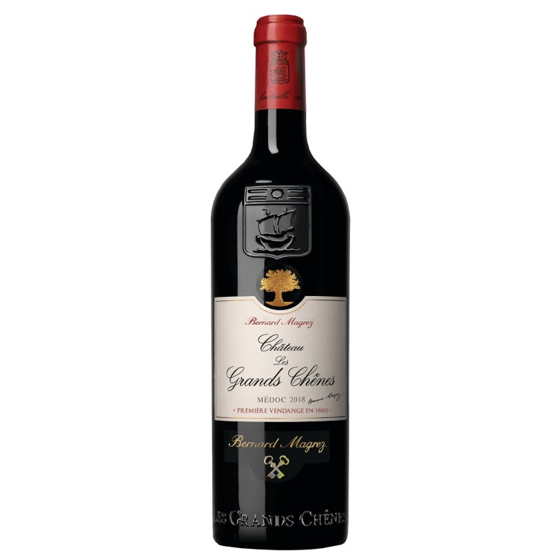 Château LES GRANDS CHÊNES 2019 - Médoc - par Caisse bois de 6 bouteilles 75 cl