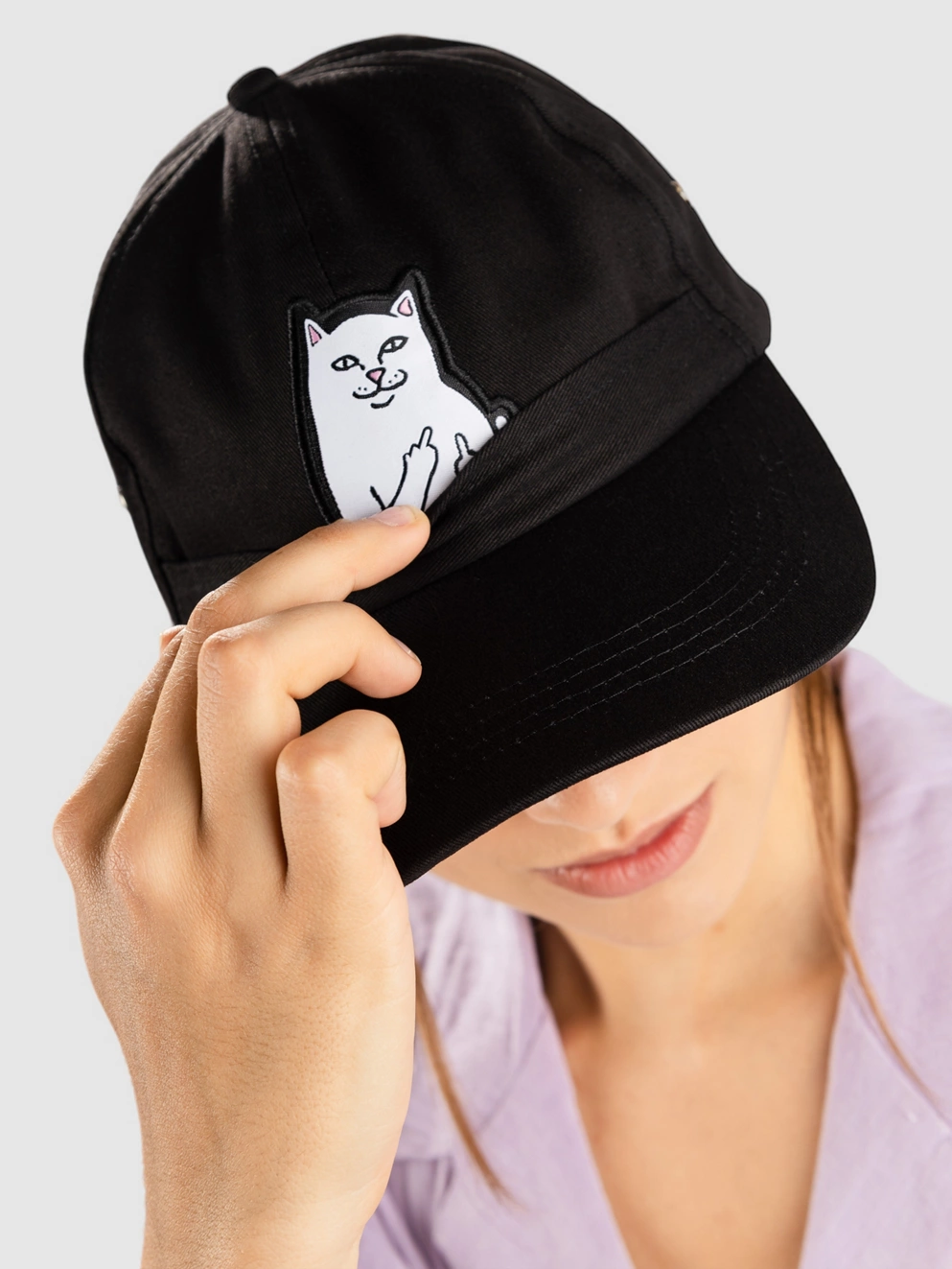 RIPNDIP Lord Nermal Pocket 6 Panel Cap black