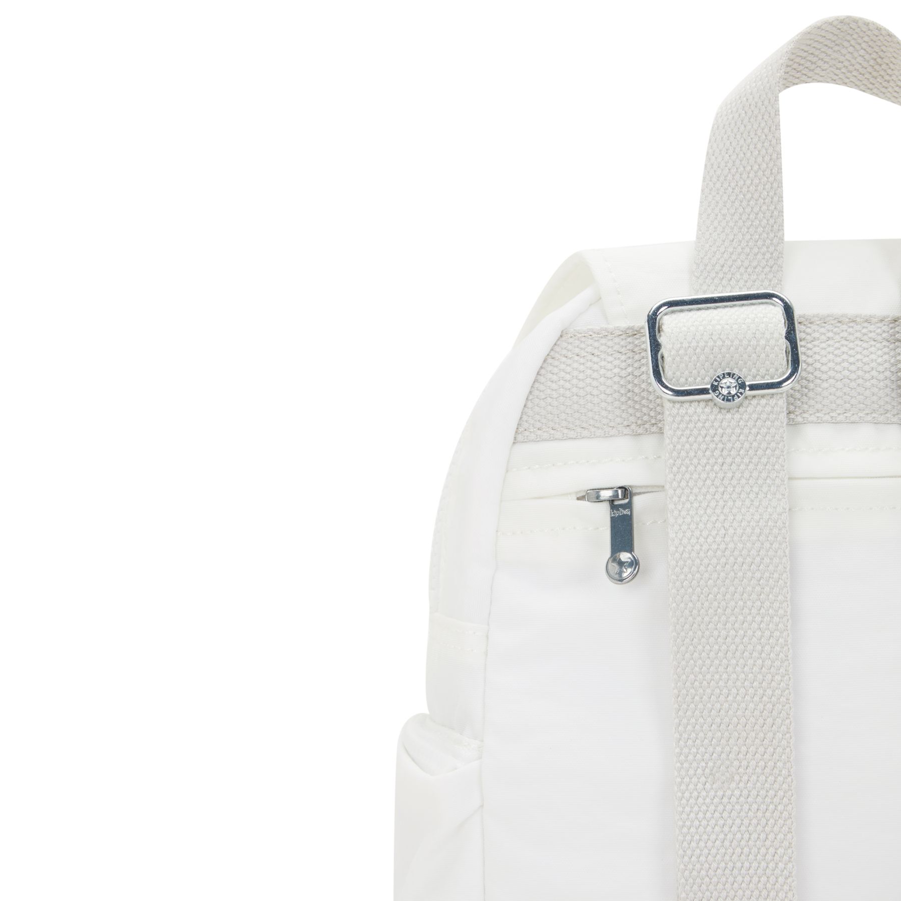 CITY ZIP MINI Mini sac à dos avec bretelles ajustables - Pure Alabaster