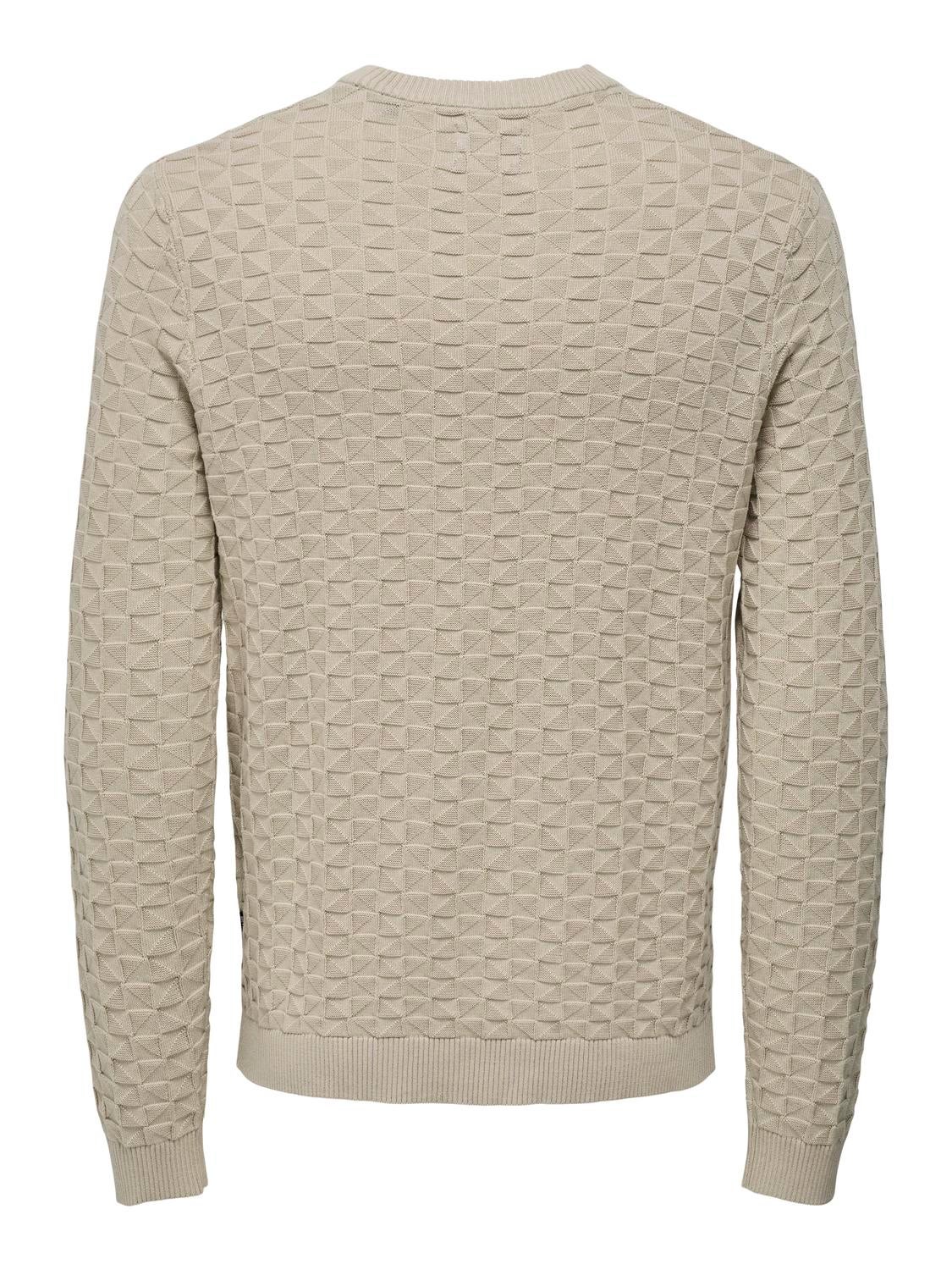 ONSKALLE Pullover Silver Lining