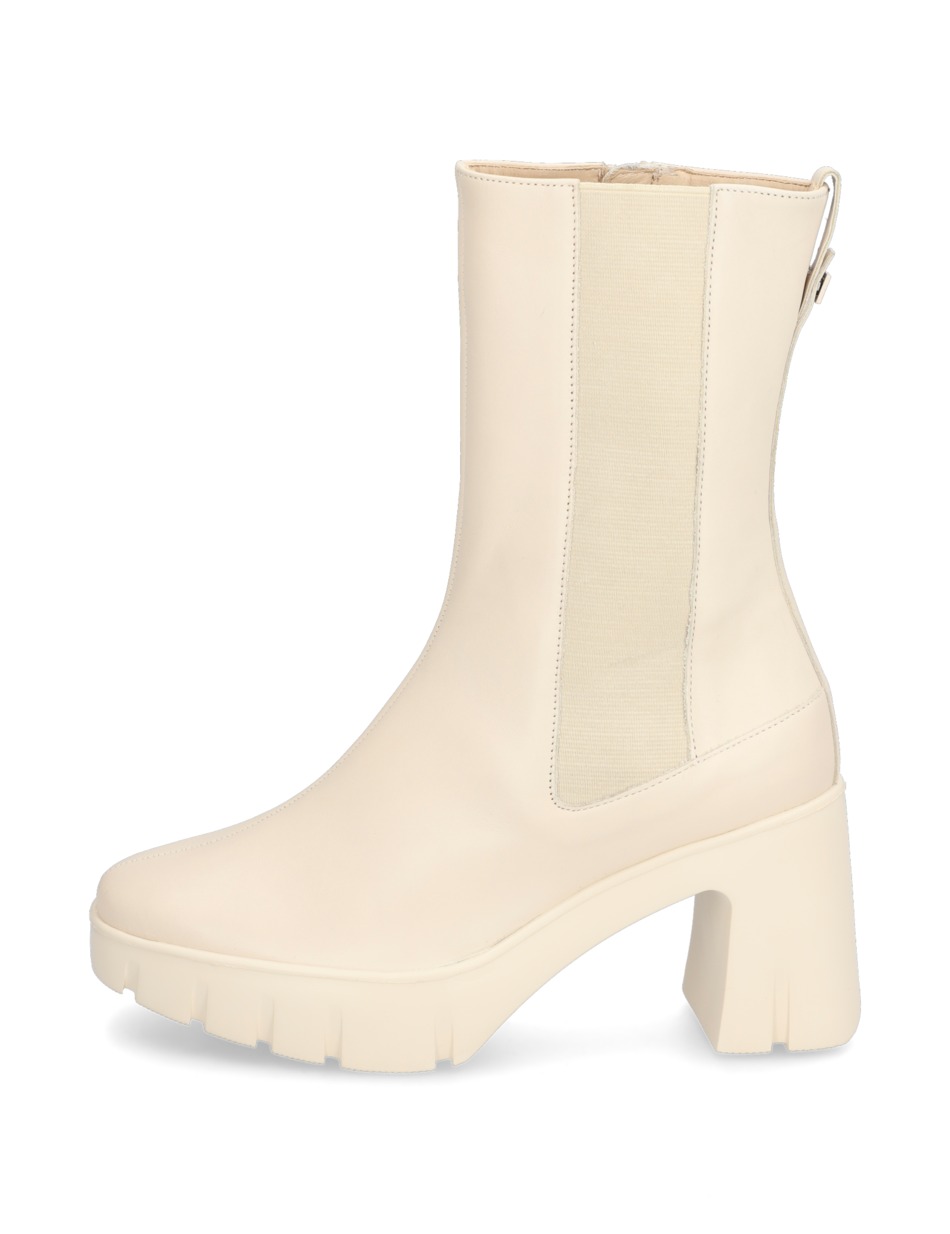 Glattleder Stiefelette