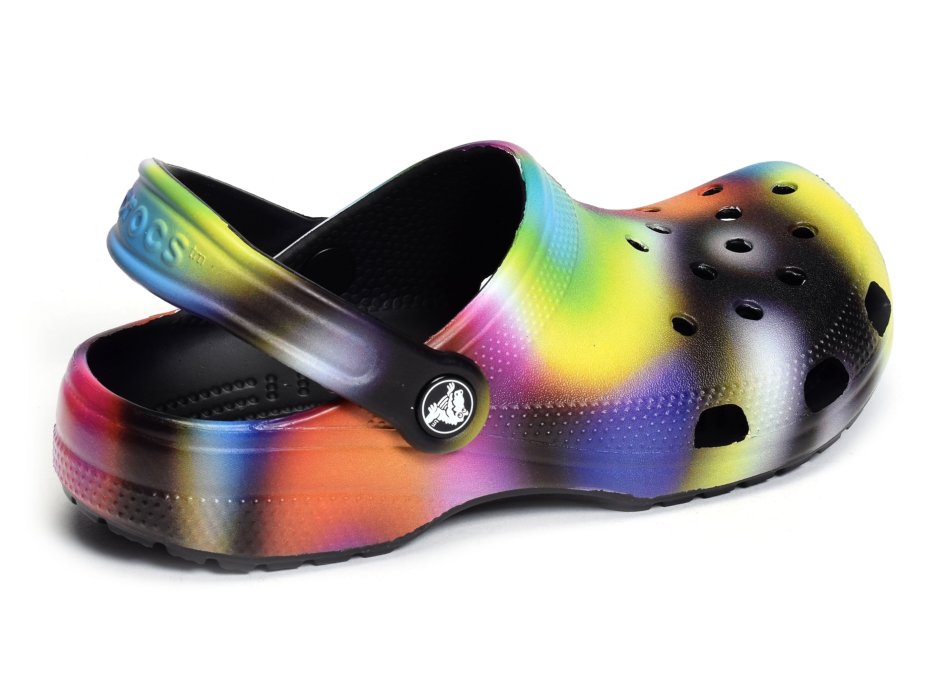 Classic solarized clog noir multicolore
