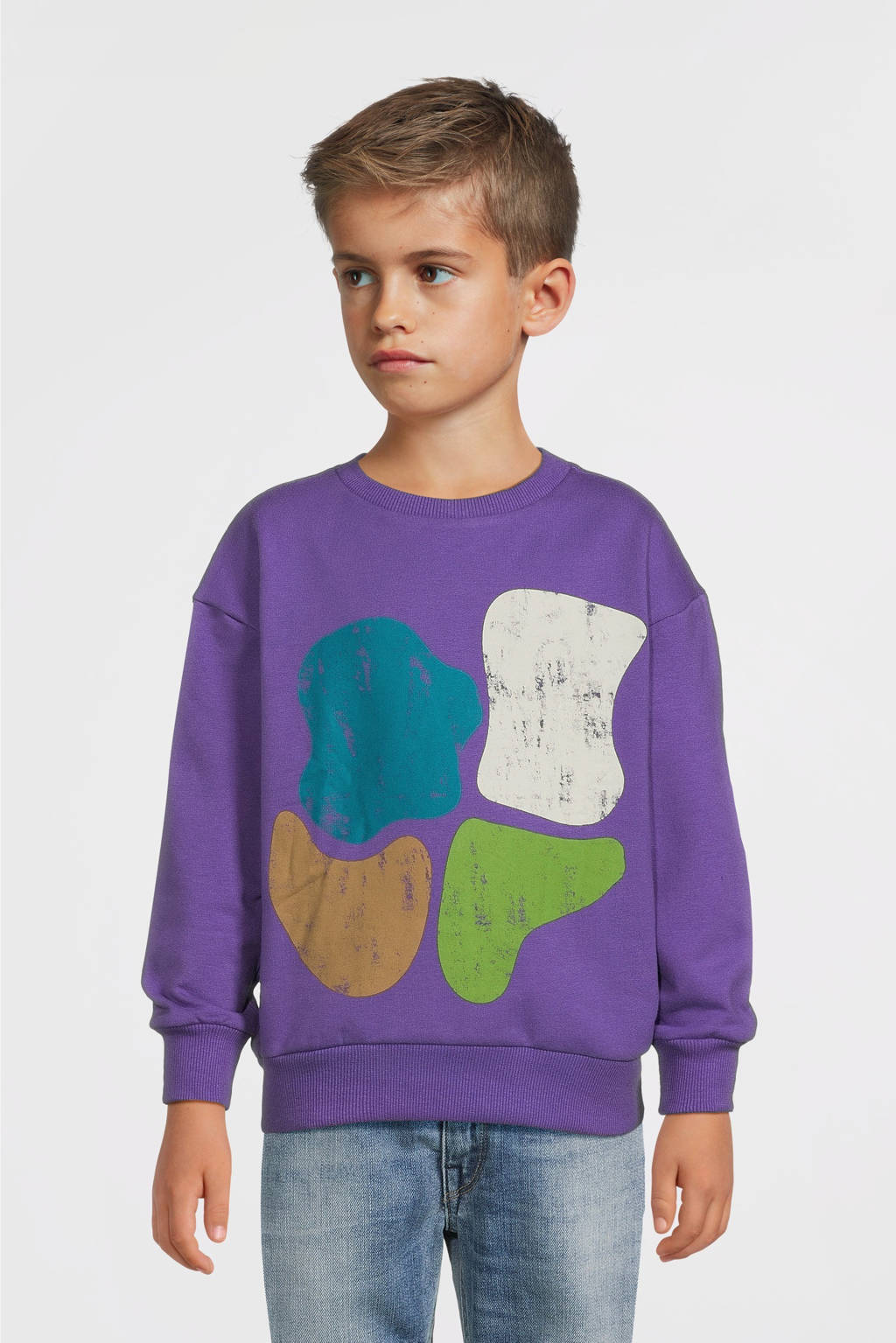 Your Wishes sweater paars