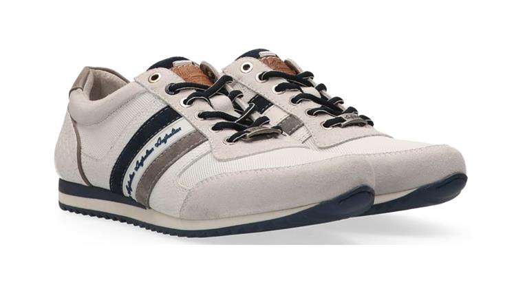 Australian Footwear Camaro leather White-Blue-Grey (B5A)