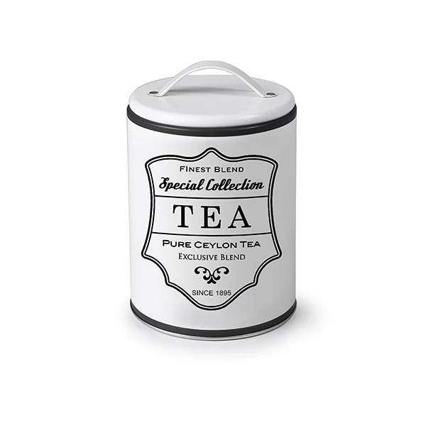 Pot de conservation thé blanc avec poignée Ibili