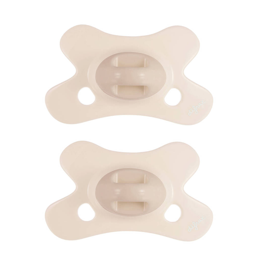 fopspeen - Beige - 0-6 maand (2 stuks)