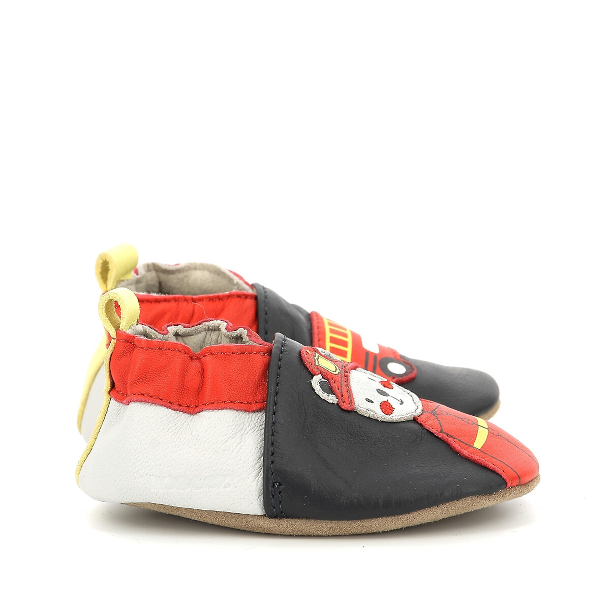 ROBEEZ<br>Pantufas de couro Bombeiro