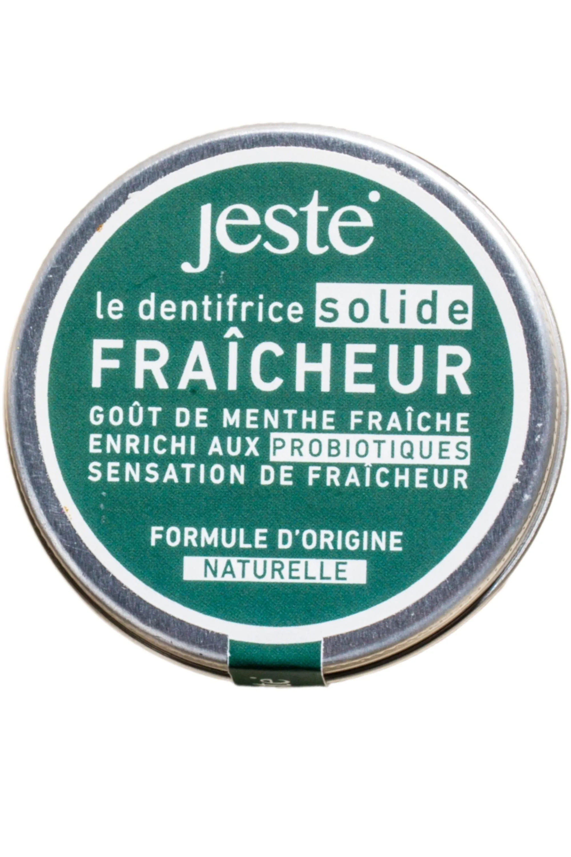 Jeste Dentifrice solide fraîcheur rechargeable