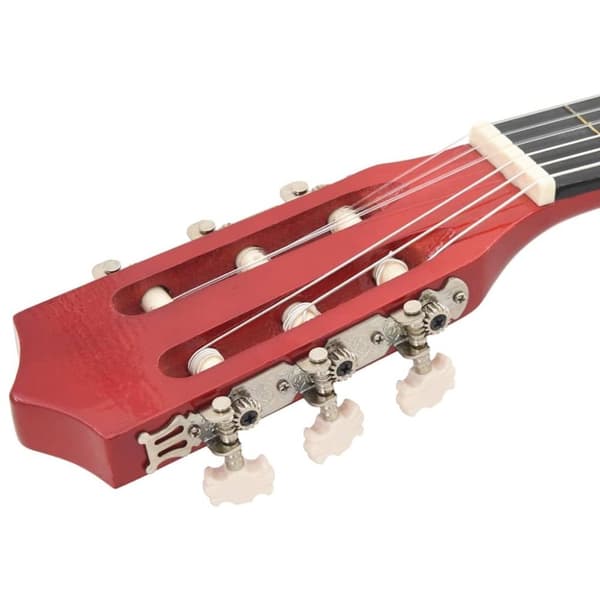 vidaXL Western akustisk cutaway gitarsett 12 deler med 6 strenger 38