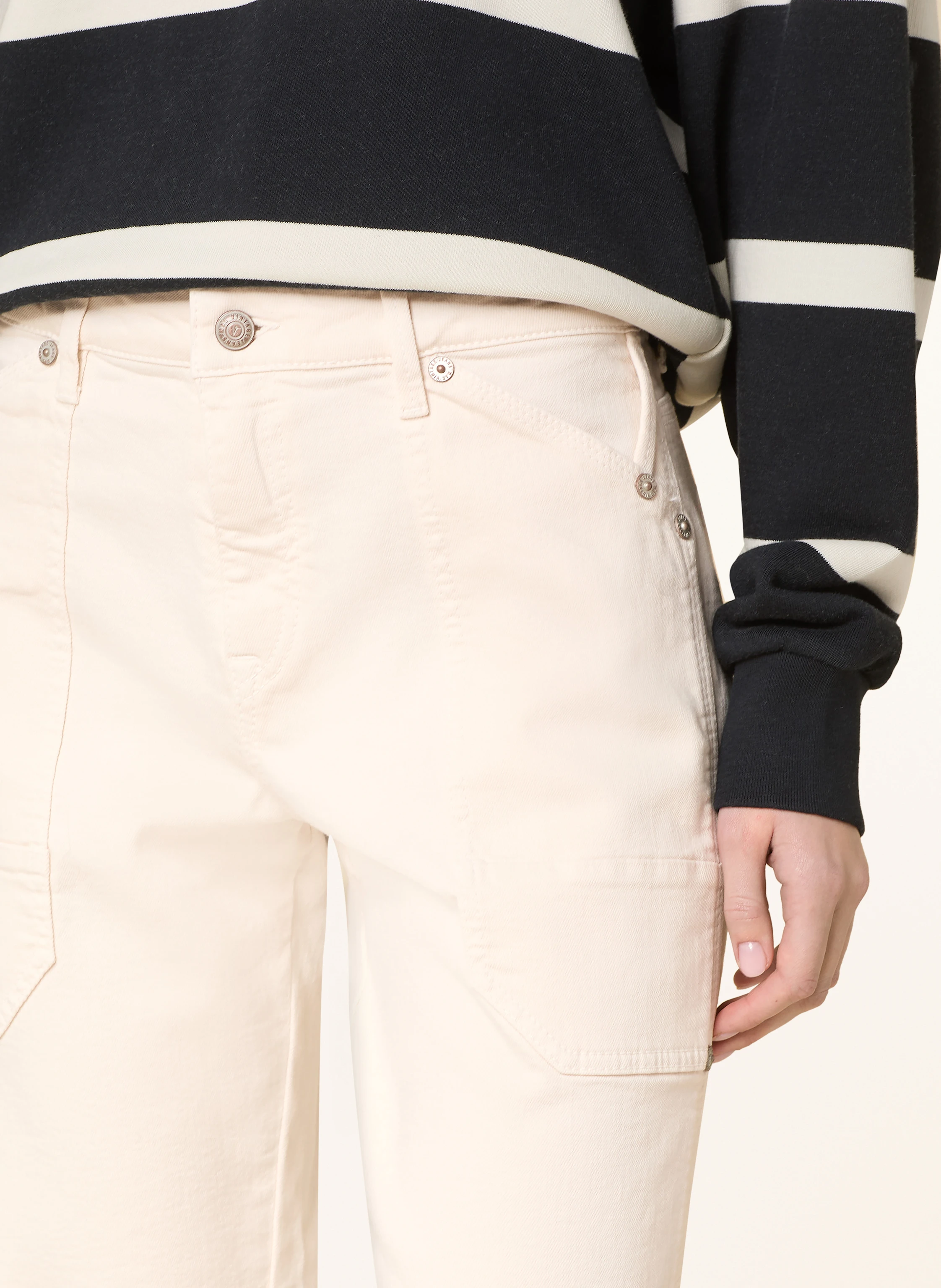 MAC 7/8-Jeans IOWA mit Nieten
