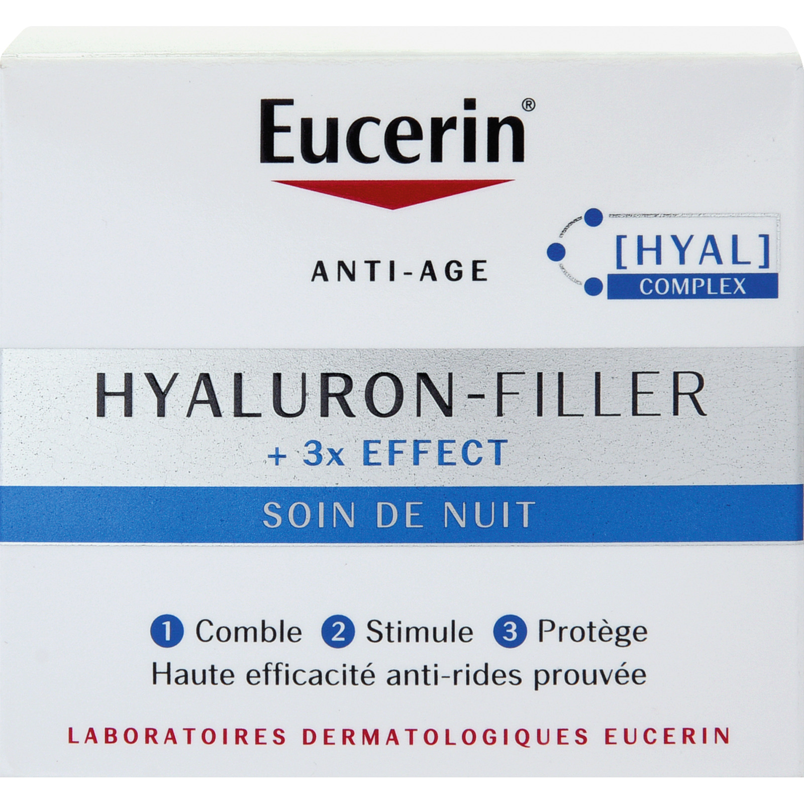 Eucerin Nachtpflege Hyaluron Filler + 3 x Effect 50 ml