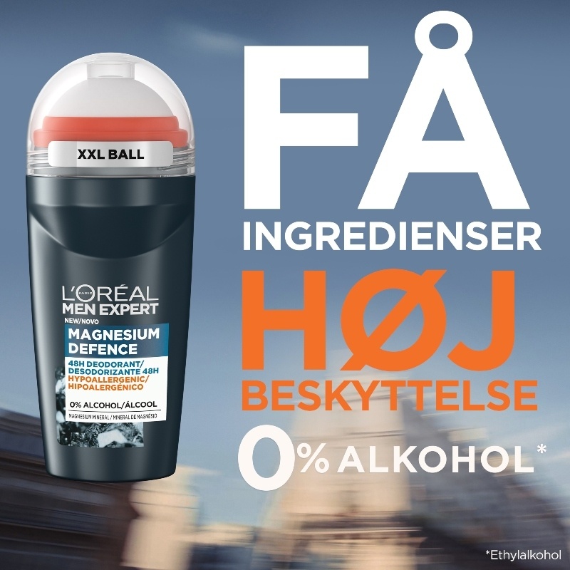 L'Oréal Paris Men Expert Magnesium Defence Roll-On Deodorant 50 ml