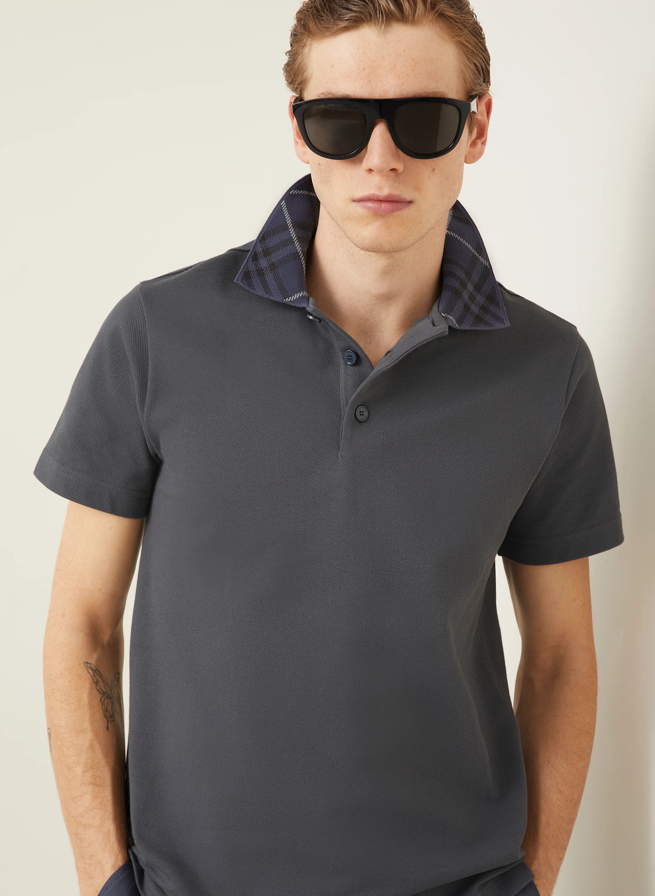 BURBERRY Piqué-Poloshirt