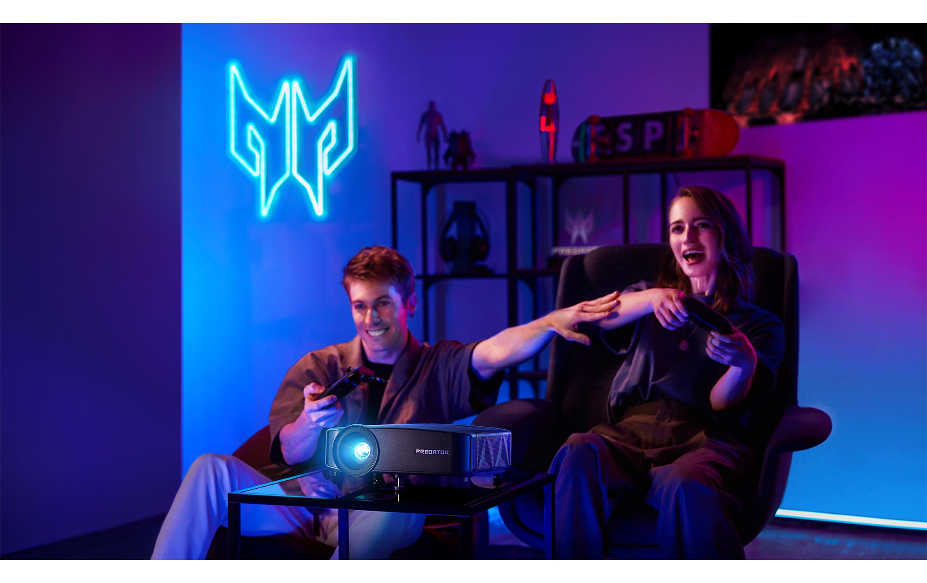 Projektor GD711<br>4K UHD LED-Gaming-Projektor