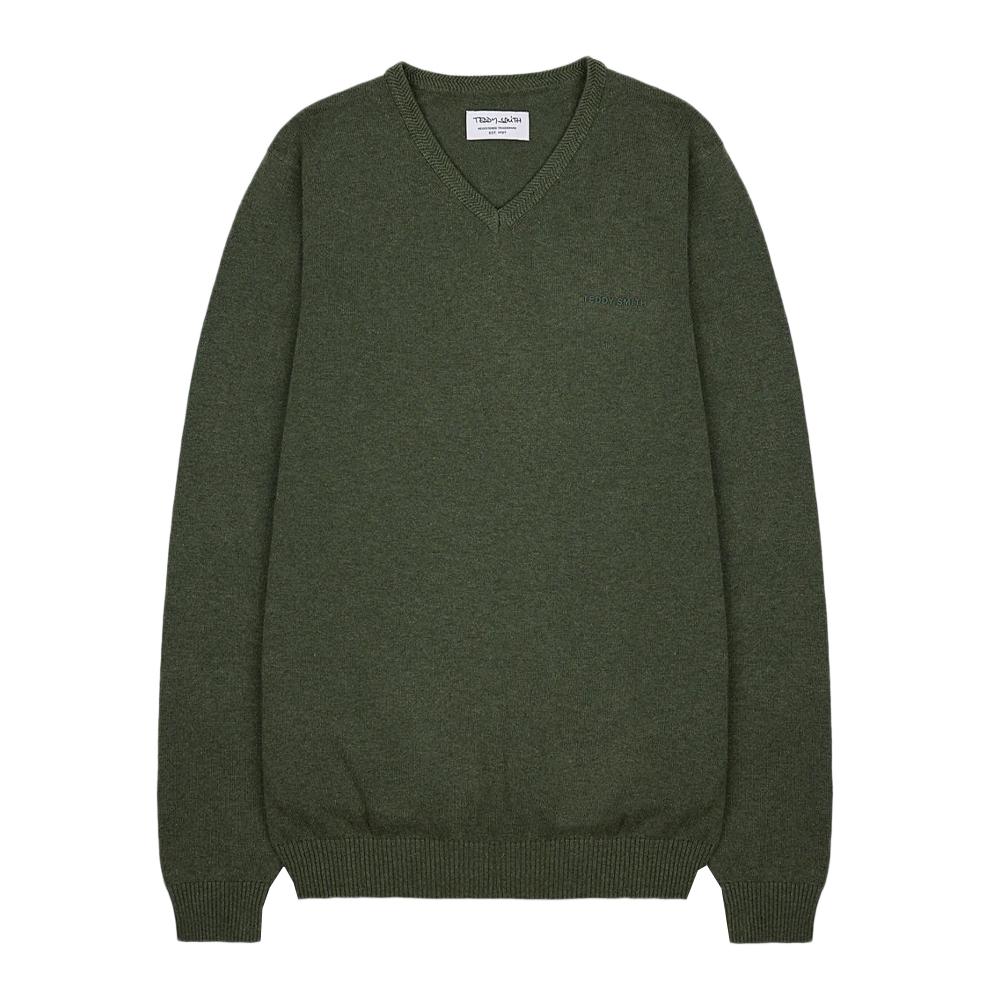 Teddy Smith Pull Kaki Homme Teddy Smith Pulser 3