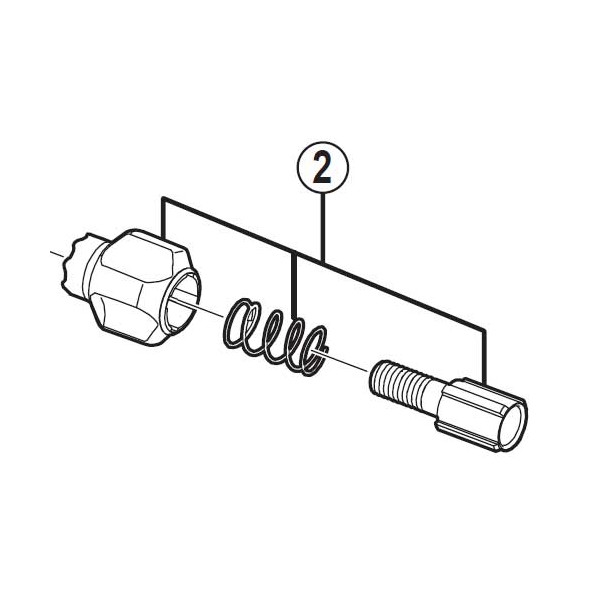 Shimano justérskrue til skiftegreb/trigger