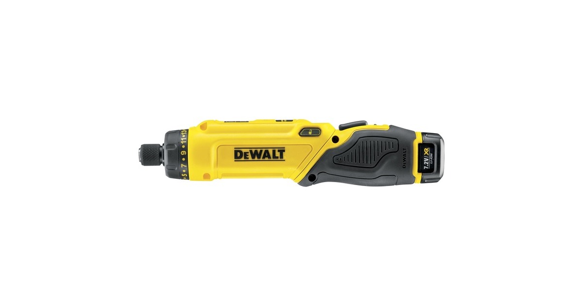 DEWALTAccu schroevendraaier DCF 680 G2 schroefboor  (Geel/zwart, Koffer, oplader en 2 accu's inbegrepen)