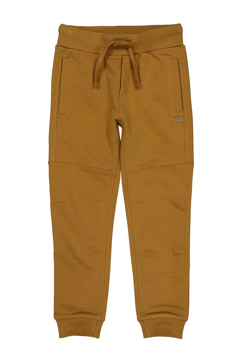 Quapi regular fit joggingbroek bruin