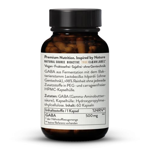 Sunday Natural Products  GABA 500 mgKapseln