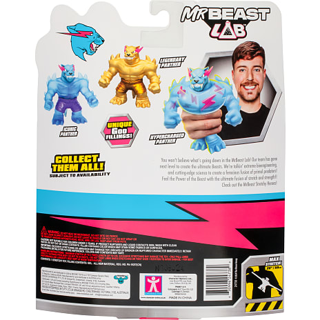 MrBeast Lab Stretch Hero figurer – flere varianter – assorteret