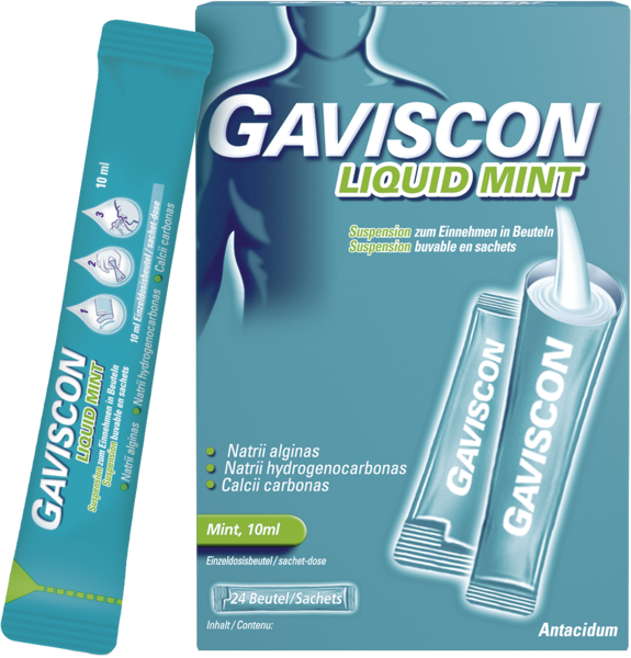GAVISCON Liquid mint Susp in Beuteln Btl 10 ml