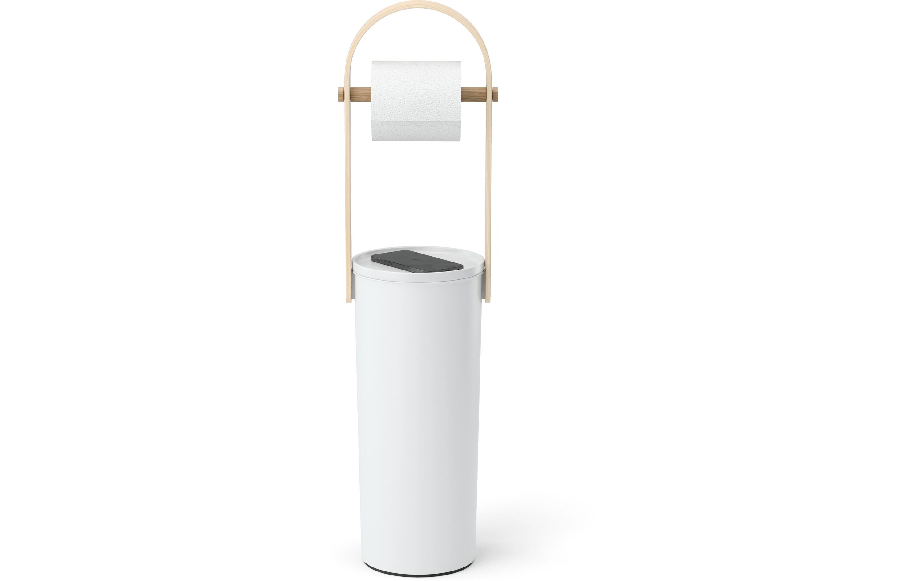 Toilettenpapierhalter Bellwood Nature/WeissToilettenpapierständer