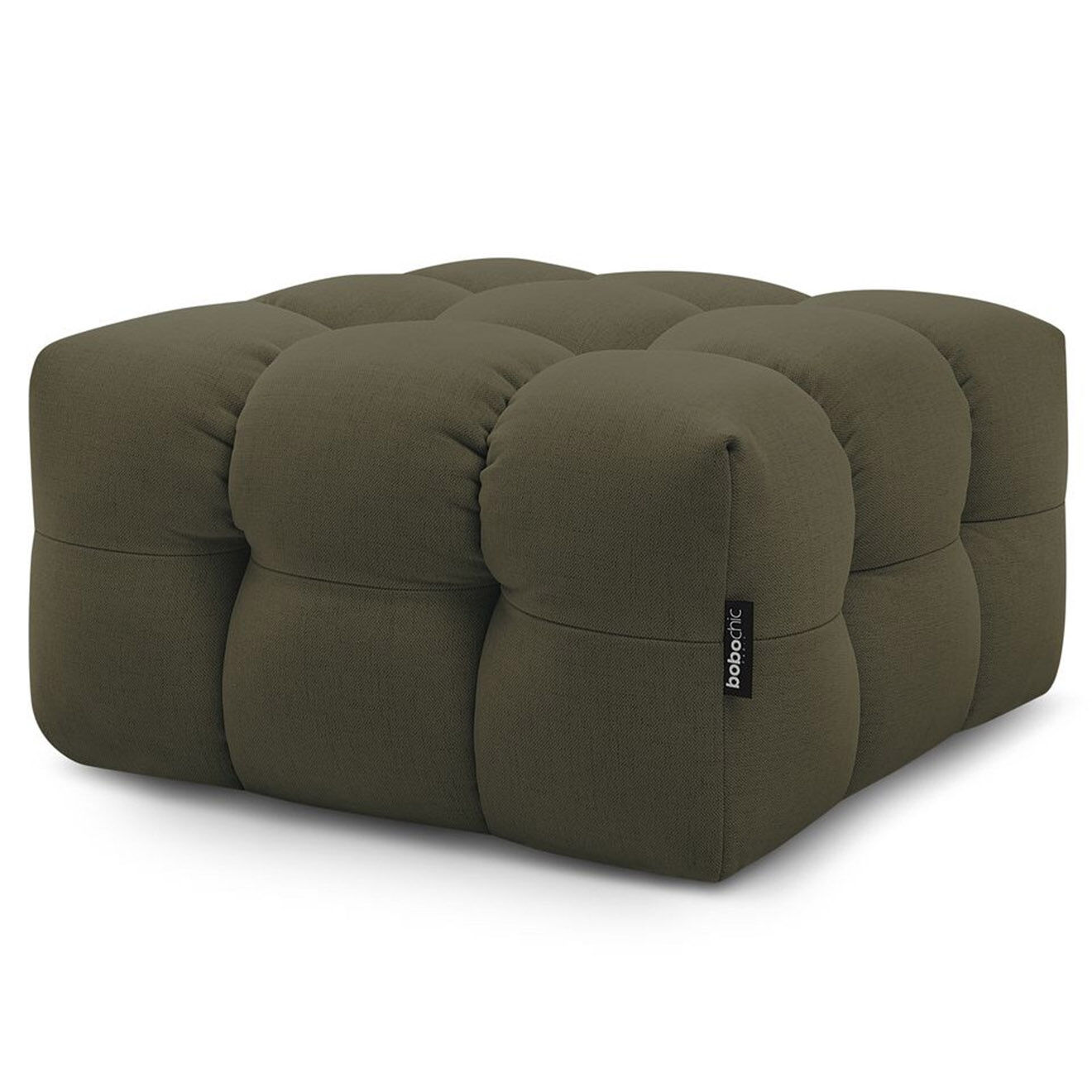 Bobochic Pouf Cloud vert - 84x84x43 cm