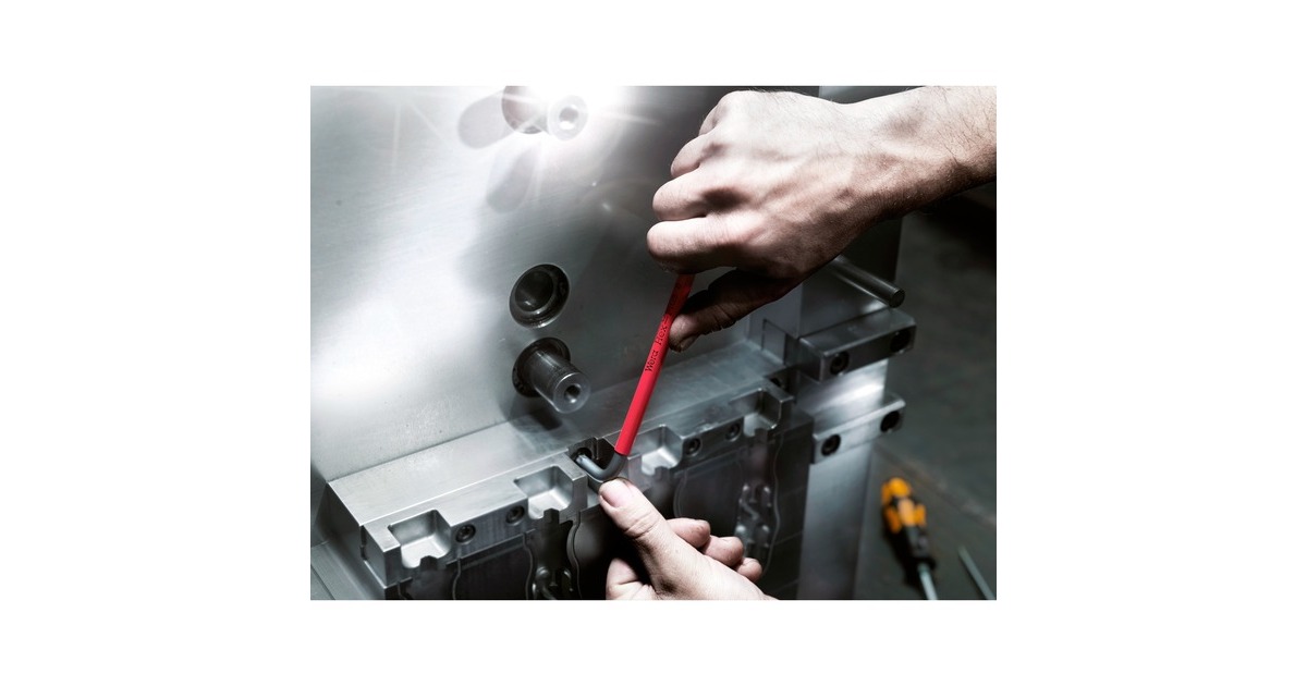 Wera950/9 Hex-Plus Multicolour 1 Stiftsleutelset, metrisch, BlackLaser  (9-delig)