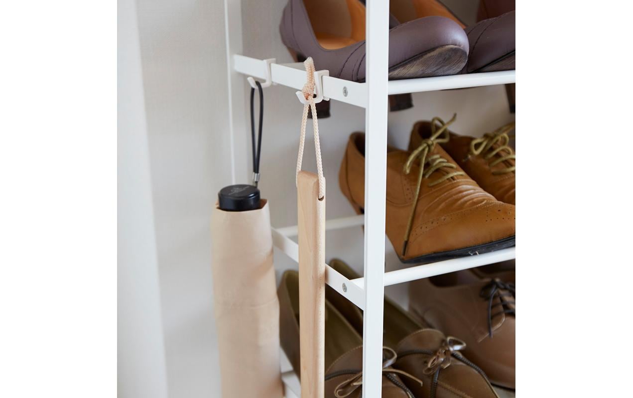 Schuhregal Tower 6-stufig, Weiss<br>Organizer für Schuhe