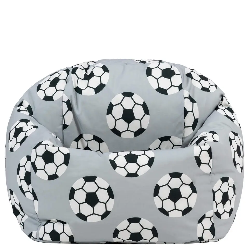 icon - Kingston Kinderzitzak Stoel - Voetbal - Binnen - Buiten - Zwart