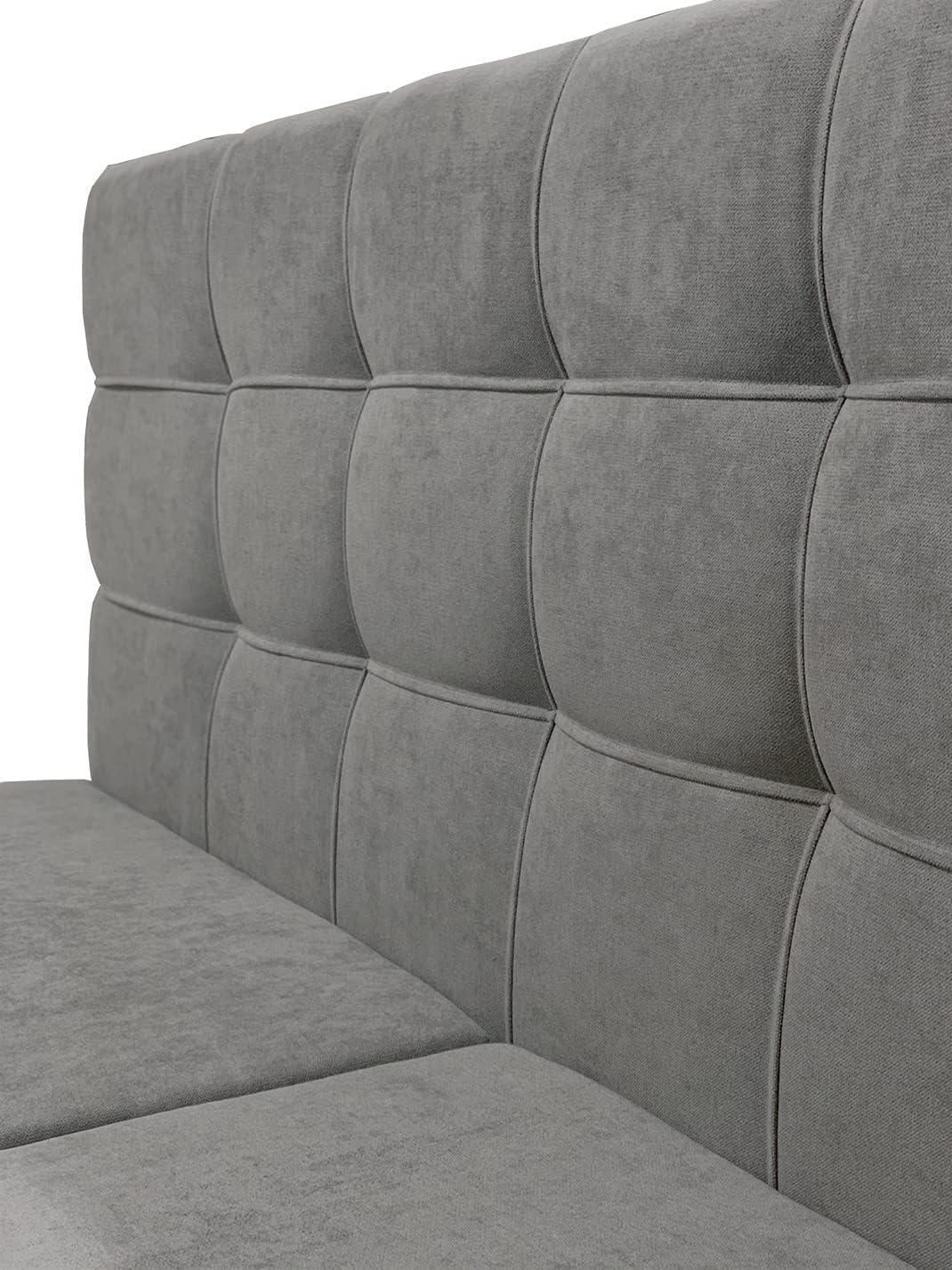 Boxspringbett Fenix Hotelbett, kontinentales Bett, Designerbett, 140/160/180x200cm, viele Farbvarianten, Zwei Bettkasten, Bonell Matratze, Topper (Inari 91 Hellgrau, 160 x 200 cm)