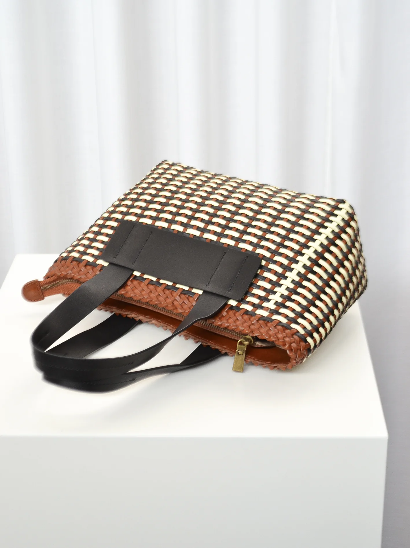 Wuth Copenhagen  Camille taske - sort/brun/creme