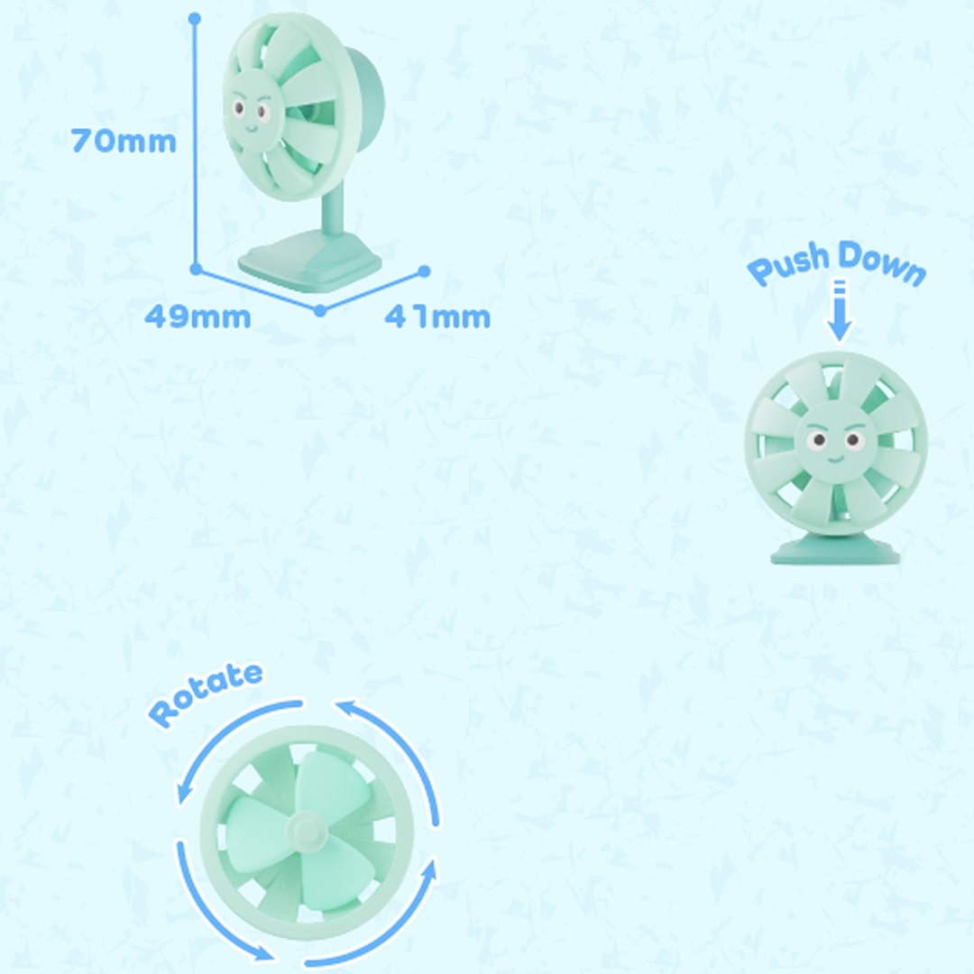 Fidget go friemelspeelgoed ventilator