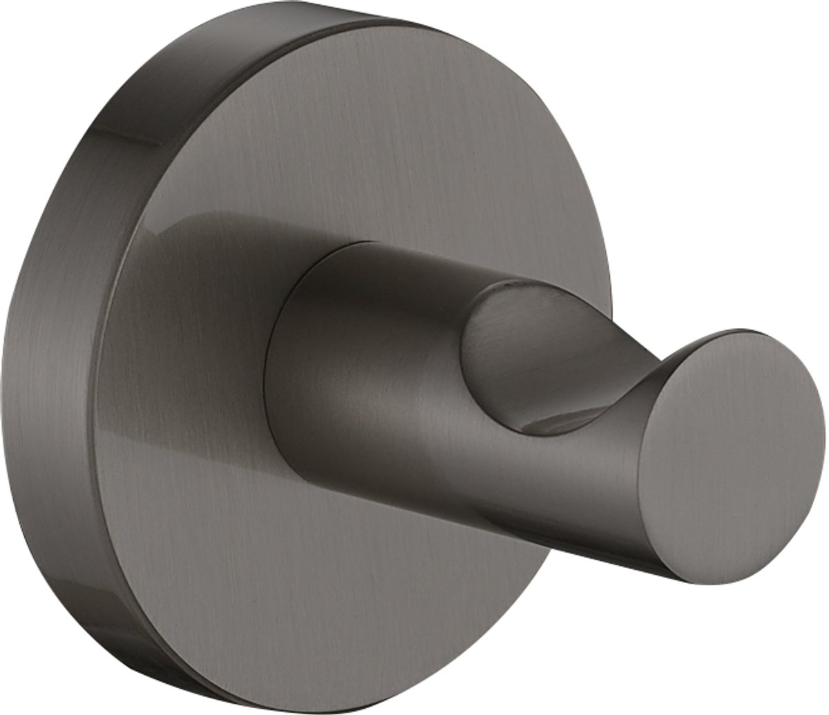 Plieger Vigo handdoekhaak enkel geborsteld gunmetal