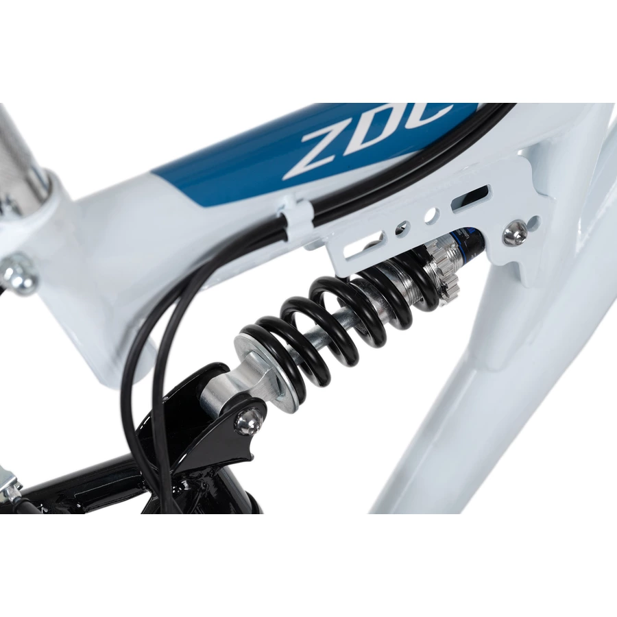 KS Cycling Kinder-Mountainbike 24'' Zodiac RH 38 cm Weiß-Grün